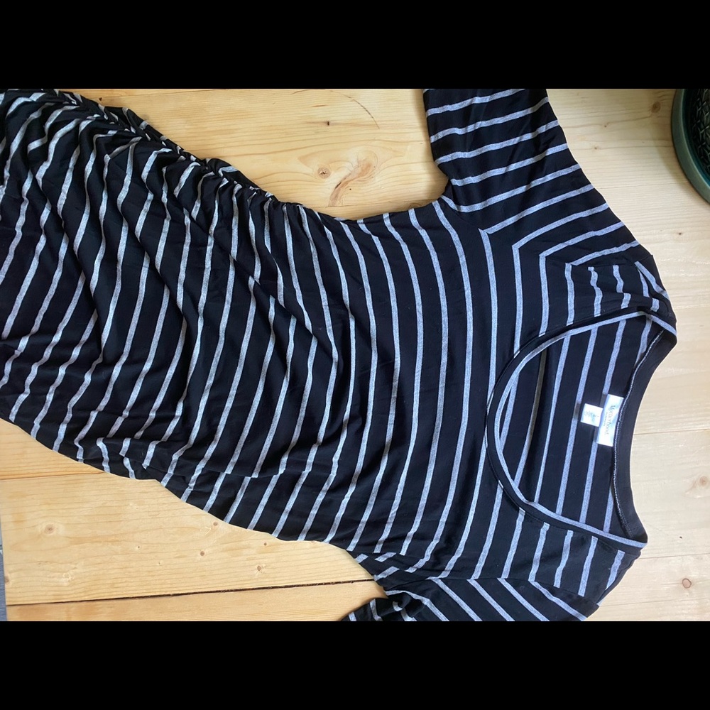 Motherhood Maternity side-rouched dress